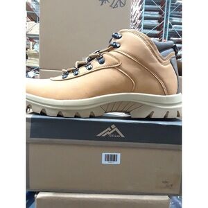 CC-Los Men's Waterproof Hiking Boots Work Boots Tan 12